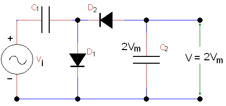 Half Wave Voltage Doubler