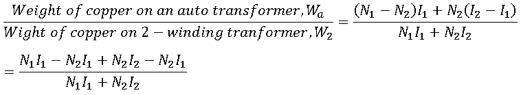 Autor Transformer Equation