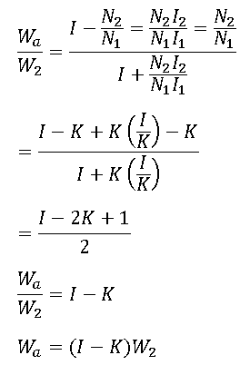Autor Transformer Equation
