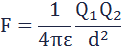 Coulombs Law Equation 2
