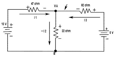 Node Voltage Method Example