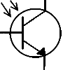 Phototransistor Symbol