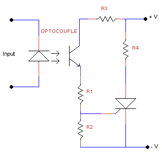 An SCR Trigger Circuit using an Optocoupler (image)