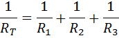 Resistor in Parallel Equation 2