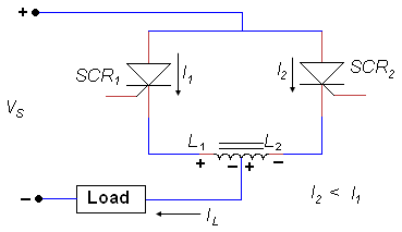 Current sharing in SCR’s with parallel reactors