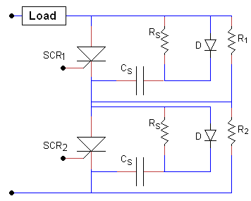 RC Equalization for SCRs Connected in Series