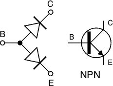 Testing NPN Transistor