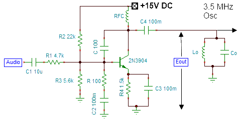 Transistor Reactance Modulator