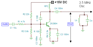 Transistor Reactance Modulator